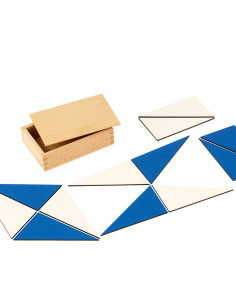 12 Identical Blue Triangles 2