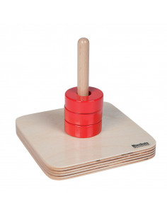 Discs On Vertical Dowel