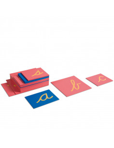 Sandpaper Letters: US Cursive