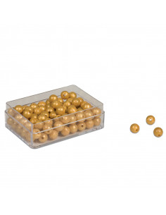 100 Golden Bead Units:...