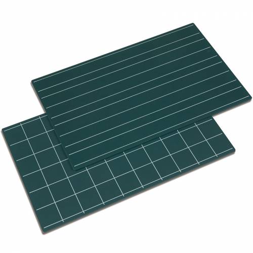 Pizarras pauta montessori y cuadrado (pack de 2) | Escribir | Nienhuis