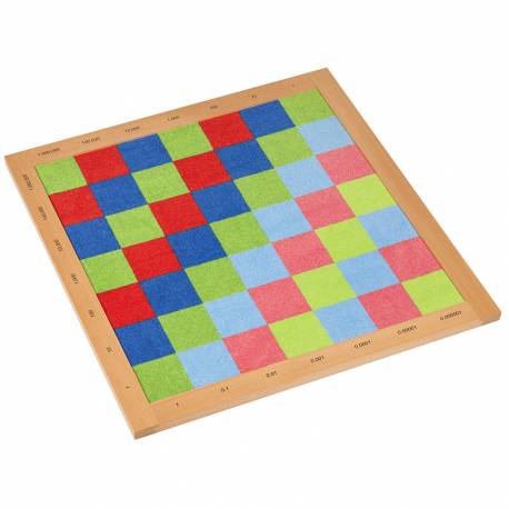 Tablero multiplación decimales | Montessori Matemáticas | Nienhuis