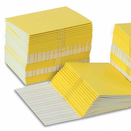Libretas escritura pequeñas amarillas | Escribir Montessori | Nienhuis