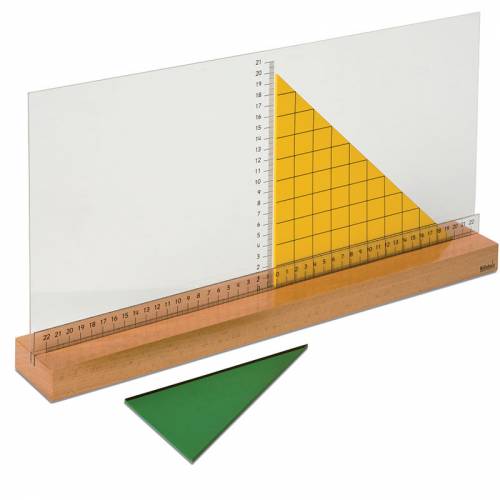Soporte para la altura medición de ángulos | Montessori Matemáticas