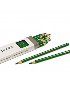 3-Sided Inset Pencils: Green 2