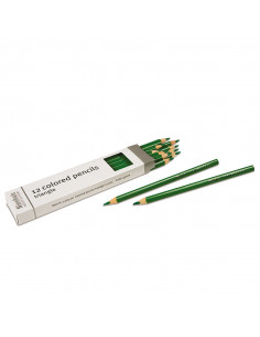 3-Sided Inset Pencils: Green