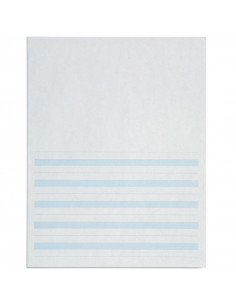 Writing Paper: Blue Lines -...