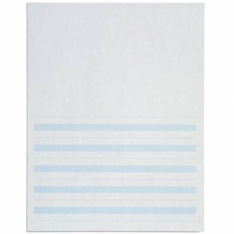 Writing Paper: Blue Lines - 8.5 x 11...