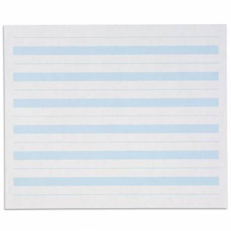 Writing Paper: Blue Lines - 7 x 8.5...