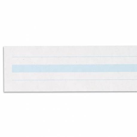 Writing Paper: Blue Lines - 2 x 8.5...