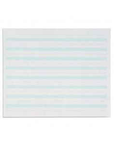 Writing Paper: Green Lines...